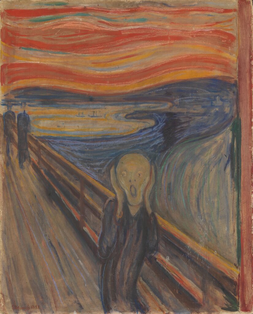 "The Scream" painting