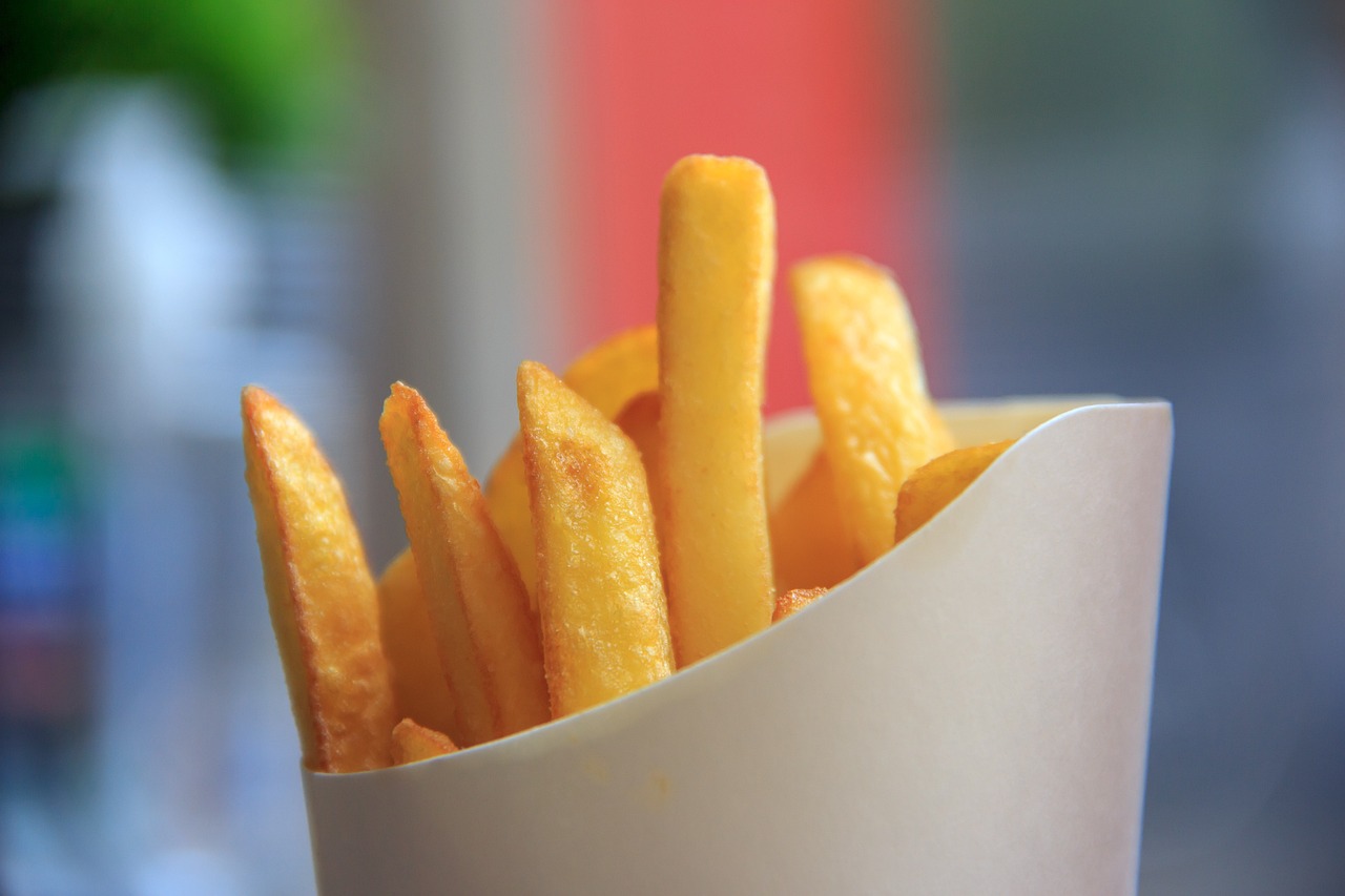 cup of French fries