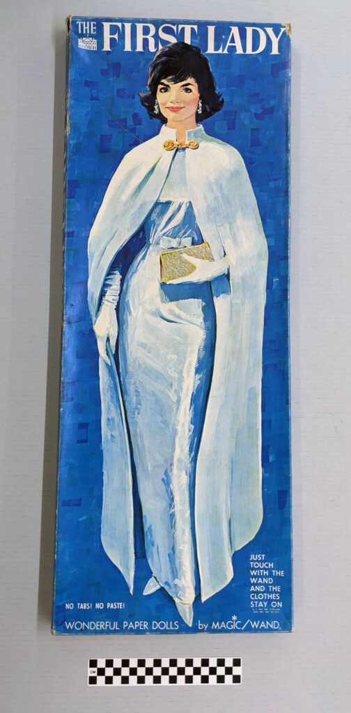 box for a First Lady paper doll