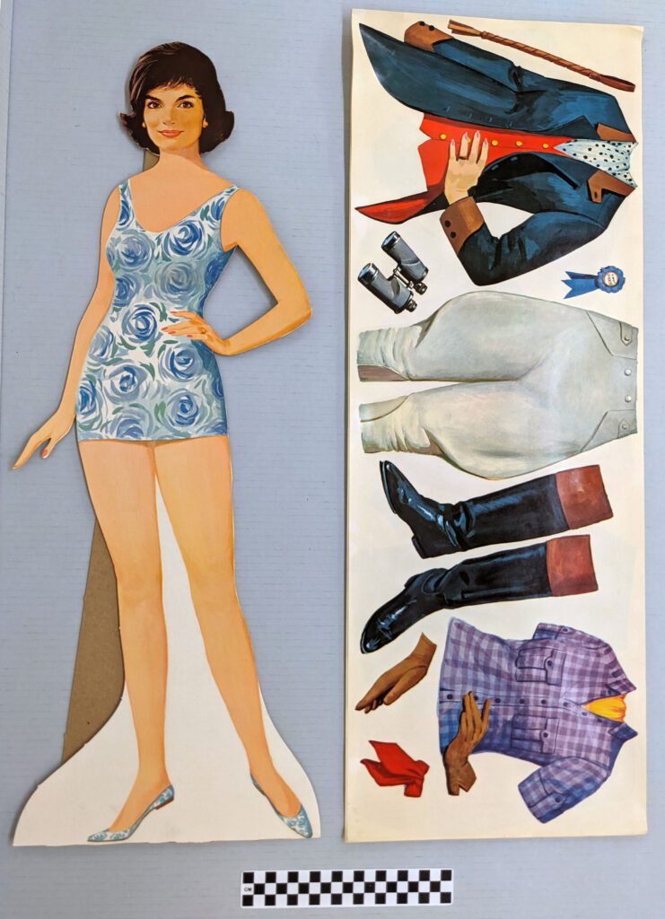 first lady paper doll
