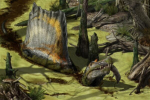 The Strange Saga of Spinosaurus, the Semiaquatic Dinosaurian Superpredator