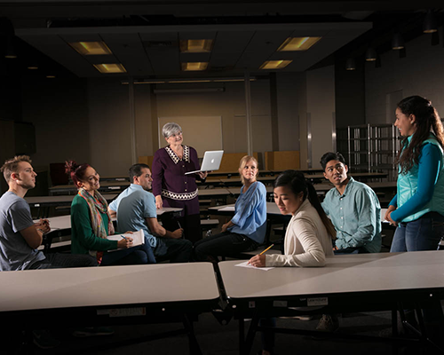 Educators in a workshop